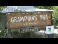 Australia - VIC - Grampians Eco YHA backpackers hostel  [VIDEO]