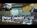 Peter Garrett fronts Royal Commission