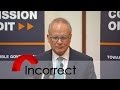 Commission of Audit chairman Tony Shepherd incorrect on doctor visits