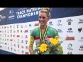 Macey Stewart (TAS) - Under 19 women's points race national champion