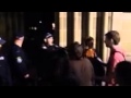 Police clash with demonstrators at Sydney Uni