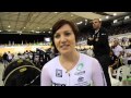 Anna Meares chats to Cycling Australia after winning #trackworlds silver in 500m Time Trial