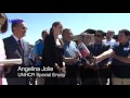 Angelina Jolie Visits Syrian Refugees in Turkey