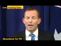 Today&#039;s Ballot Changes Nothing: Tony Abbott