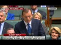 Budget Reply 2013: Tony Abbott