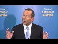 Campaign Briefing - Tony Abbott