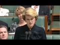 Julie Bishop - Question to PM Julia Gillard on her Budget Surplus commitment