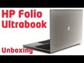 HP Folio 13 Ultrabook Unboxing (1008TU)