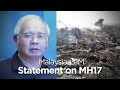 Malaysian PM Najib Razak on MH17