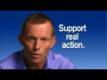 Support Real Action with Tony Abbott