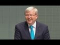 Kevin Rudd announces his retirement from Parliament