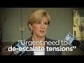 Aus. Foreign Minister Julie Bishop on MH17