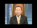 Earth Hour 2012 - UN Secretary General Ban Ki-moon