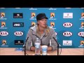 Maria Sharapova press conference - 2014 Australian Open