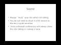 Video conferencing room layout and best practice