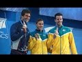 &#039;14 Pan Pacs - Cameron McEvoy Wins 100m Freestyle