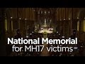 Catholic Archbishop of Melbourne Denis Hart begins the MH17 memorial