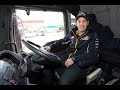 Jamie Whincup drives the Red Bull Racing Australia MAN Transporter Truck