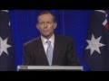 Abbott pledges to rip up carbon tax, stop boats