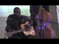 Gurrumul performs in the Virgin Australia Lounge