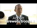 Troops farewelled on way to Middle East