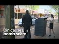 This noisy bin caused a bomb scare in Perth, Australia