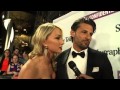 &#039;The Bachelor&#039; Tim Robards &amp; Anna Heinrich at the Dally M awards