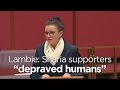 Senator Lambie says sharia supporters are &#039;maniacs and depraved humans&#039;