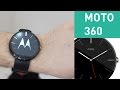 Moto 360 Unboxing and comparison with the LG G Watch