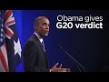 Barack Obama gives verdict on G20