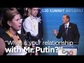 Abbott asked about relationship with Putin