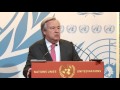 High Commissioner Guterres on Syrian refugees resettlement