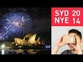 The Sydney NYE Fireworks in 360° with Google Cardboard