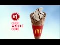 $1 Choc Waffle Cone at McDonald’s