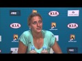Petra Kvitova press conference - Australian Open 2015