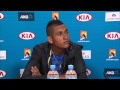 Nick Kyrgios press conference - Australian Open 2015