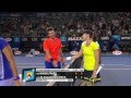 Hingis/Paes v Hlavackova/Peya highlights (QF) - Australian Open 2015