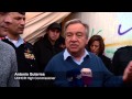 UN High Commissioner for Refugees visit to Zaatari refugee camp