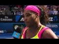 Match point: Serena Williams v Madison Keys (QF) - Australian Open 2015