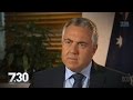 Leigh Sales interviews Treasurer Joe Hockey on 7.30