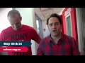 Fitzy and Wippa for Salvos Red Shield Appeal 2015 Doorknock