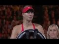 Maria Sharapova's runner-up speech (Final) - Australian Open 2015