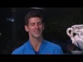 Novak Djokovic interview (Final) - Australian Open 2015