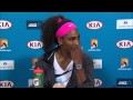 Serena Williams press conference (Final) - Australian Open 2015