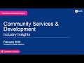 SEEK webinar playback - Community Services &amp; Development - NZ