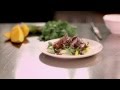 Virgin Australia Business Class Menu – Lunch - Peking Duck Salad