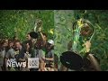 Aussie Cricket team celebrates World Cup win