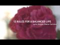 12 rules for a balanced life