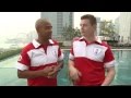 RUGBY HQ: Brian O&#039;Driscoll and George Gregan